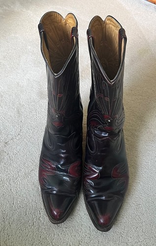 Mens vintage cowboy boots - vintage, size