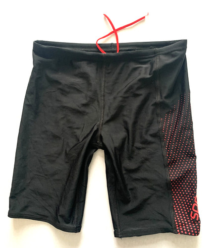 Boys black red speedo - &, jammer