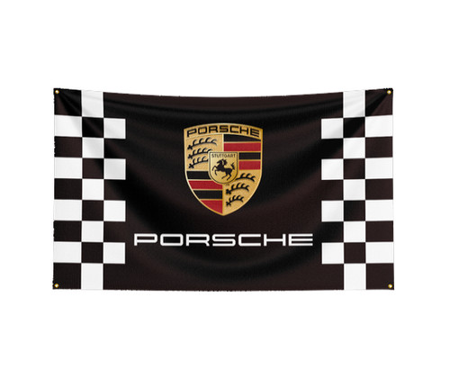 Porsche banner flag - ,