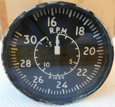 Raf aircraft tachometer - raf,