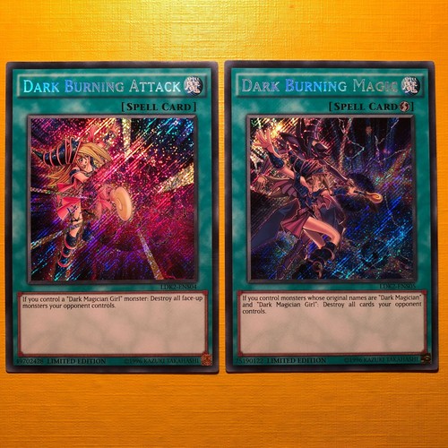 Dark burning magic attack - burning, +