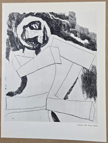 1969 print marino marini - print:,