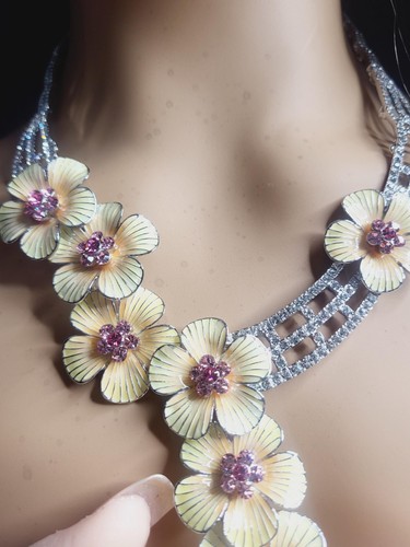 Jewellery portal floral zircon - jewellery,