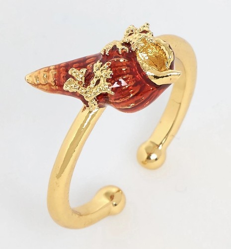 Les nereides sea shell - les, ring