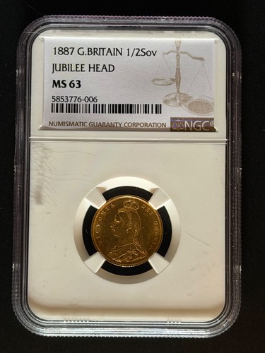 1887 victoria half - 1887, sovereign