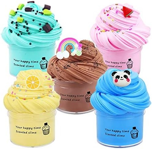 Pack butter slime kit super - 5-pack,