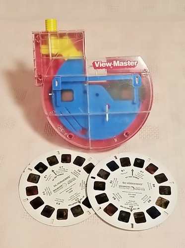 Child red viewmaster 3d - red,