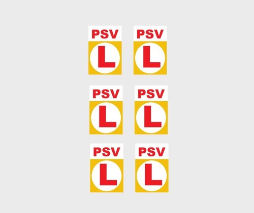Psv plates 76 - psv, 1/76