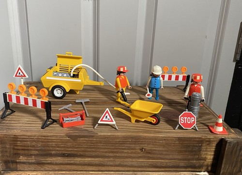 Playmobil vintage construction - vintage,