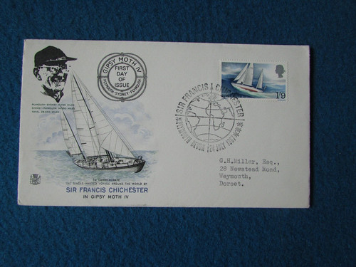 First day cover sir francis - gb,