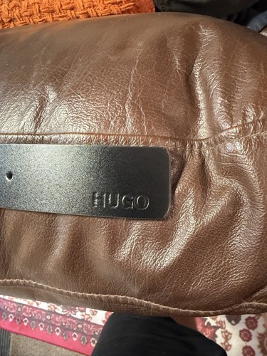 Hugo boss black leather belt - hugo,