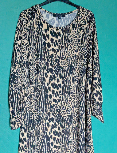Ladies black animal print - ladies,