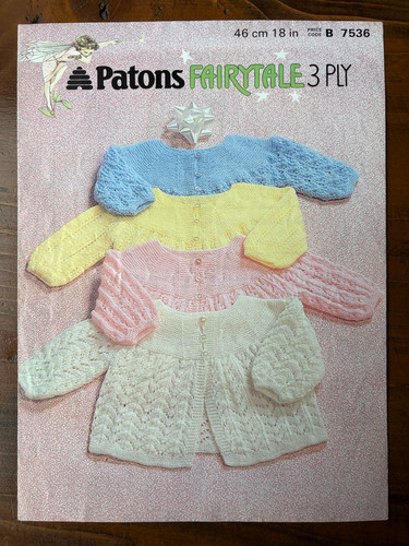 Patons 7536 knitting pattern