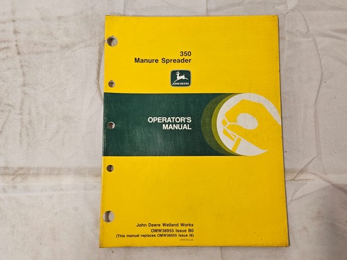 John deere 350 manure spreader - manure,