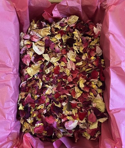 Litres dried rose petals - dried,
