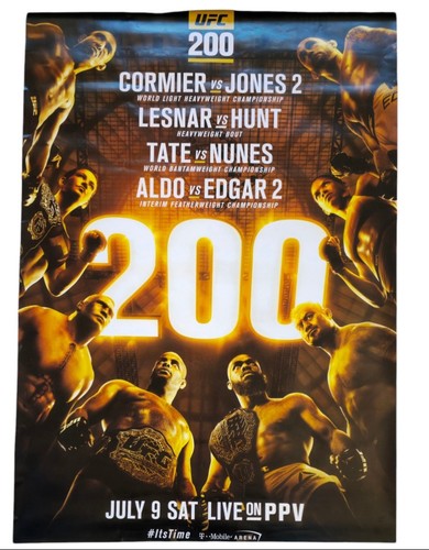 Official ufc 200 - ufc, poster