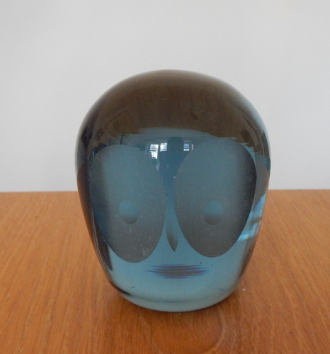 Vintage whitefriars glass owl - vintage,