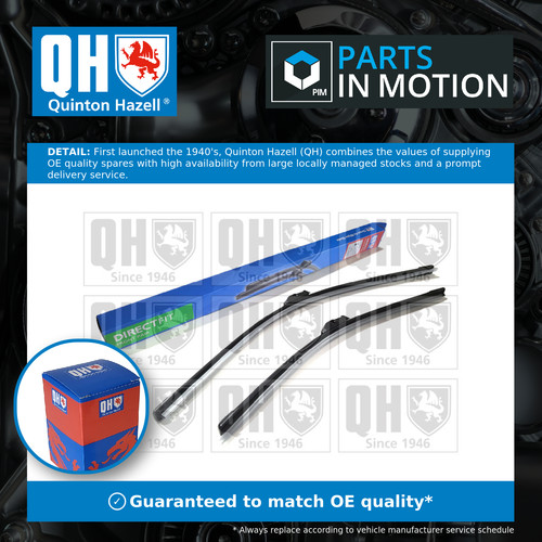 Wiper blades flat - 2x,