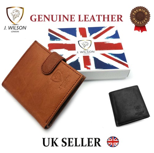Mens leather wallet rfid - mens,