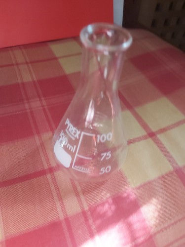 100ml glass pyrex conical - pyrex,