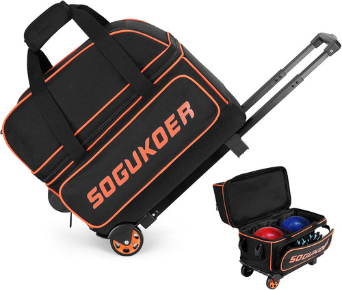 Bowling ball bag with - 2,