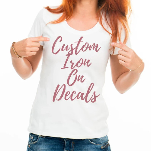 Custom iron decals - decals, –
