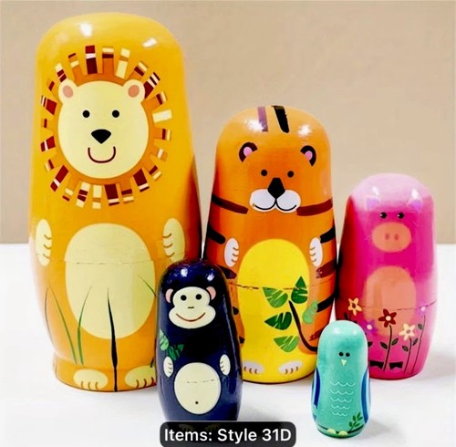Russian wooden nesting - nesting, dolls