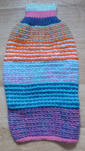 Hand knitted dog jumper for - dog,