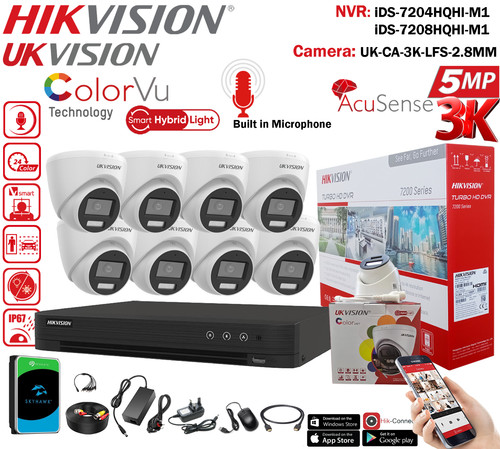 5mp cctv system kit home - 5mp,