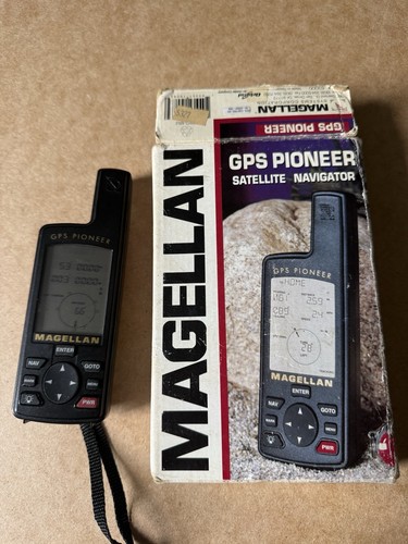 Vintage magellan gps pioneer - gps,