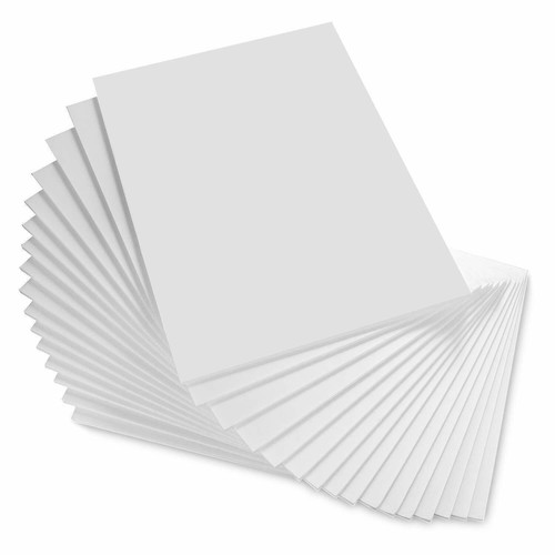 White foamex sheets signs - sheets,