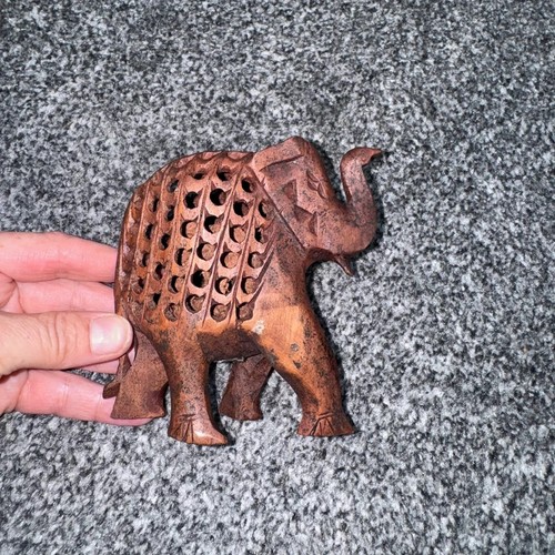 Vintage indian hand carved - vintage,