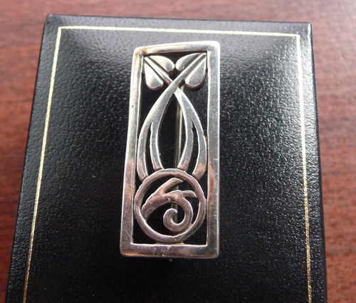 Rennie macintosh style brooch - rennie,