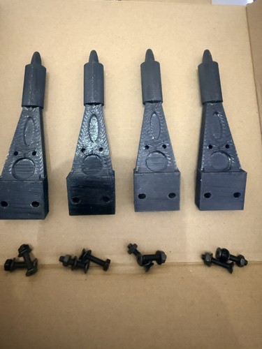 Scale petrol lower body - scale, x4