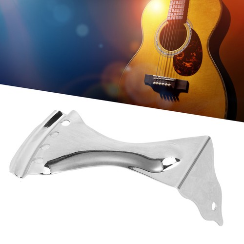 Guitar bent tailpiece metal - guitar,