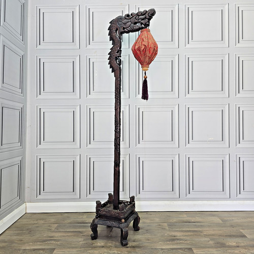 Vintage chinese dragon - chinese, floor