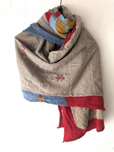 Kapital felted wool scarf - felted,