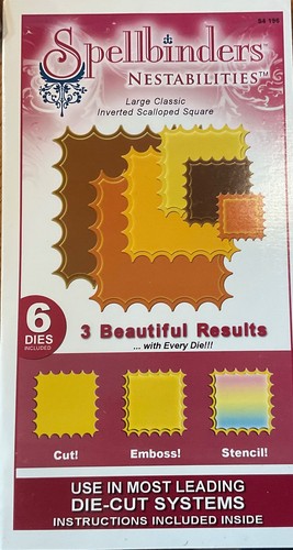 Spellbinders 196 large - spellbinders, s4-196