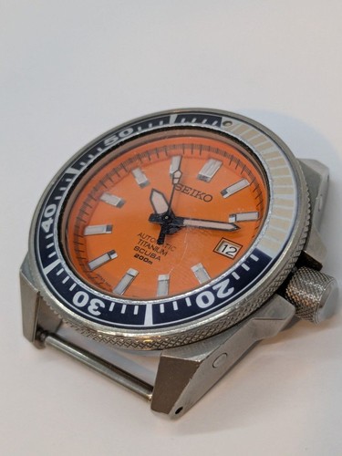 Seiko orange samurai 7s25 00d0 - seiko, 7s25-00d0