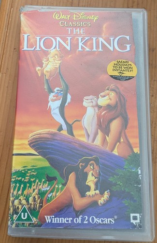 The lion king vhs - the, uk