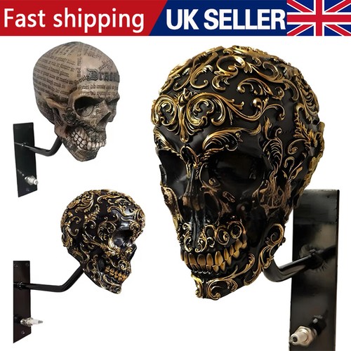 Skull shape helmet stand - shape,