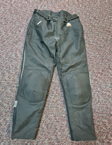 Biker akito black trousers - biker,
