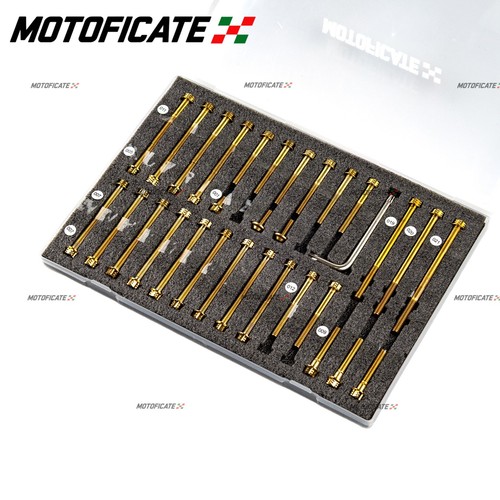 Engine hood chain cover screws - cover,