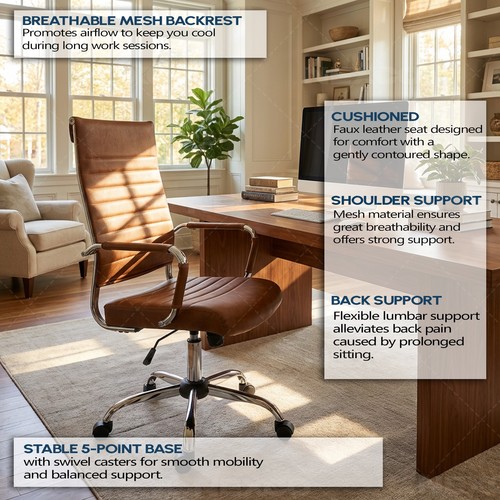 Tan chrome stylish executive - chrome,