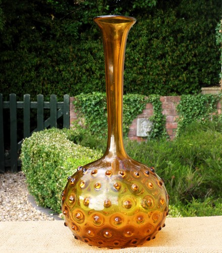 Empoli genie amber - empoli, glass