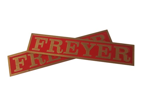 Pre made locomotive name - name, plate
