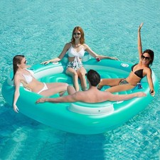 Floating island pool float - island,