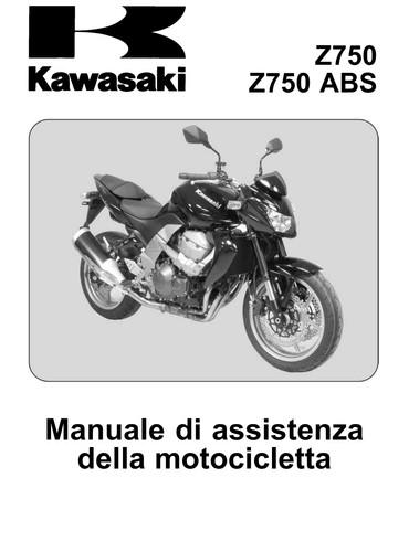 Kawasaki z750 abs - z750, workshop