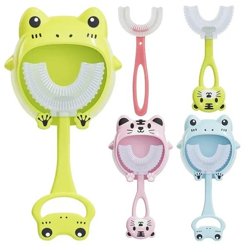 Silicone shape toothbrush - silicone,