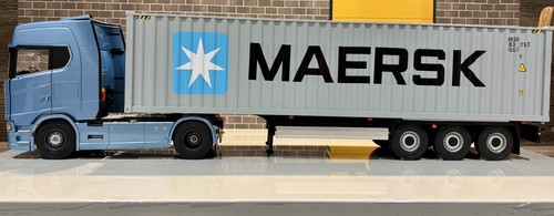 Solido maersk trailer - maersk,